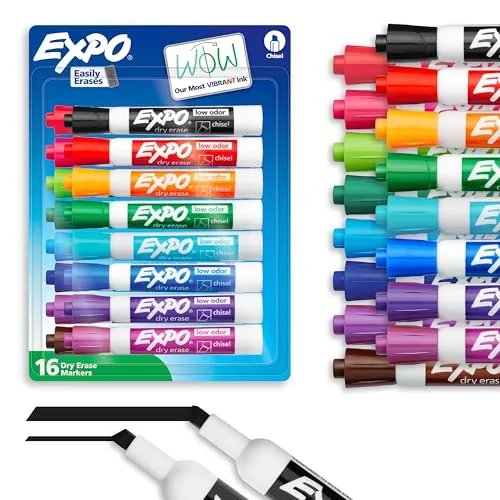 EXPO Dry Erase Markers 16-Count