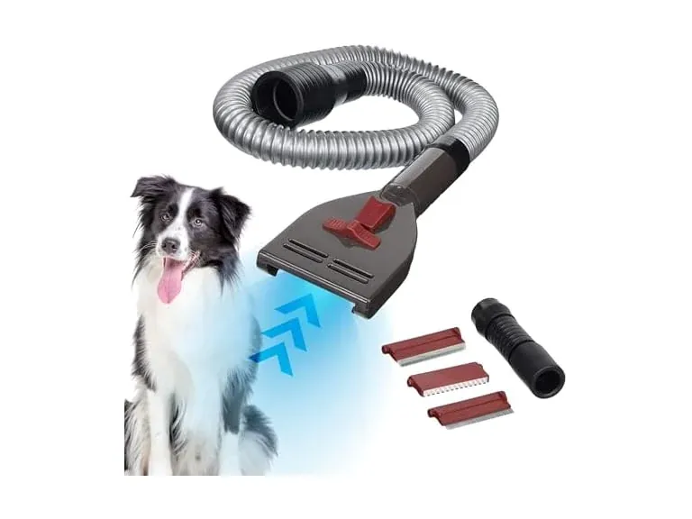 Penn-Plax VacGroom Pet Grooming and Shedding Vacuum Attachment Kit