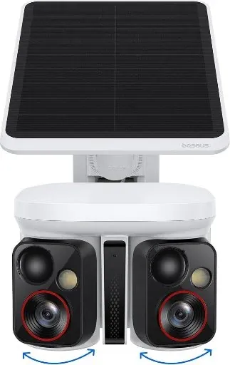 Baseus X1 Pro 3K Dual-Lens AI Solar Camera