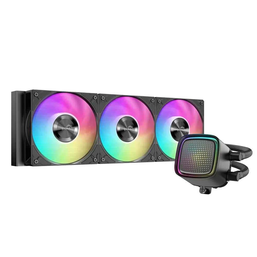 SAMA L70 240 AIO Liquid CPU Cooler, Infinity Mirror Water Cooling
