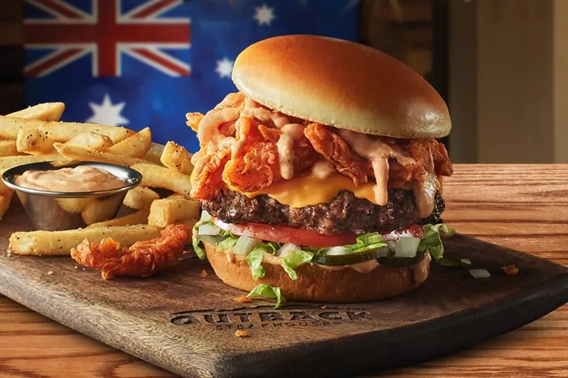 Outback Steakhouse Aussie 3-Course Meal