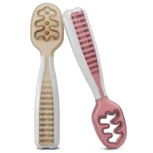 NumNum Baby Spoons Self Feeding 2-Pack