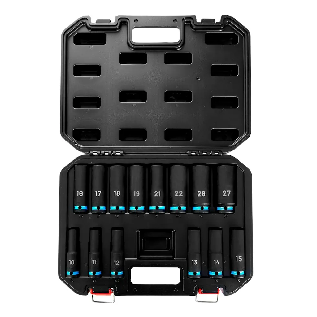 Black Canyon 14-Piece 1/2" Drive Deep Impact Socket Set