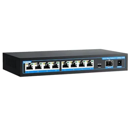 TEROW 8-Port 2.5G + 1x 10G SFP Ethernet Switch