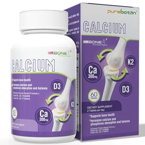 PureBotan 60-Count EuBone Bone Health Supplement