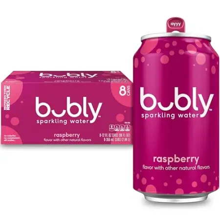 8-Pack bubly Sparkling Water (12 fl. oz. Cans)