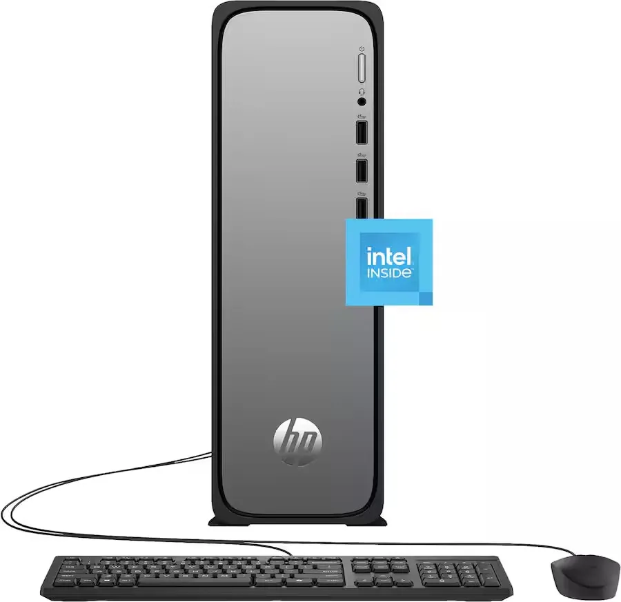 HP OmniDesk Slim Intel Processor 300 Desktop PC