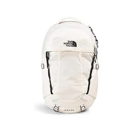 30L The North Face Women's Recon Everyday Backpack (Gardenia White/Black)
