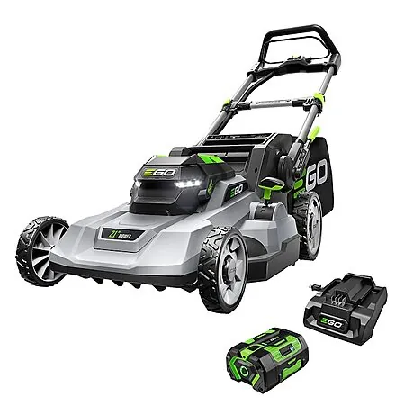 21" EGO POWER+ 56V Brushless Push Battery Lawn Mower w/ 6.0Ah Battery & Charger