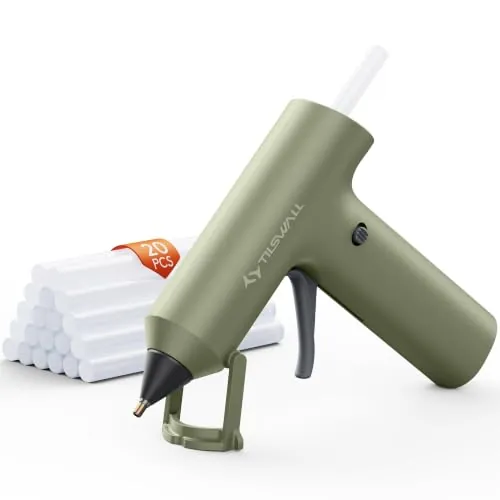 TILSWALL Cordless Hot Glue Gun