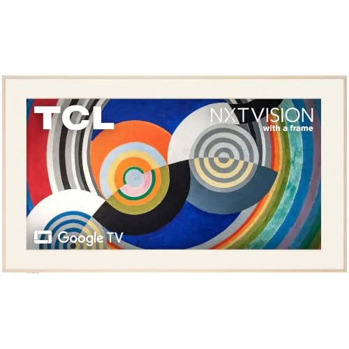 75" TCL QLED 4K Smart NXTFRAME TV with Google TV