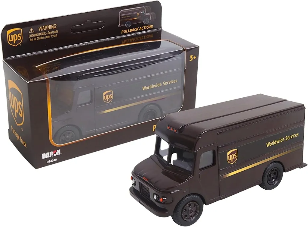 Daron UPS Pullback Package Truck