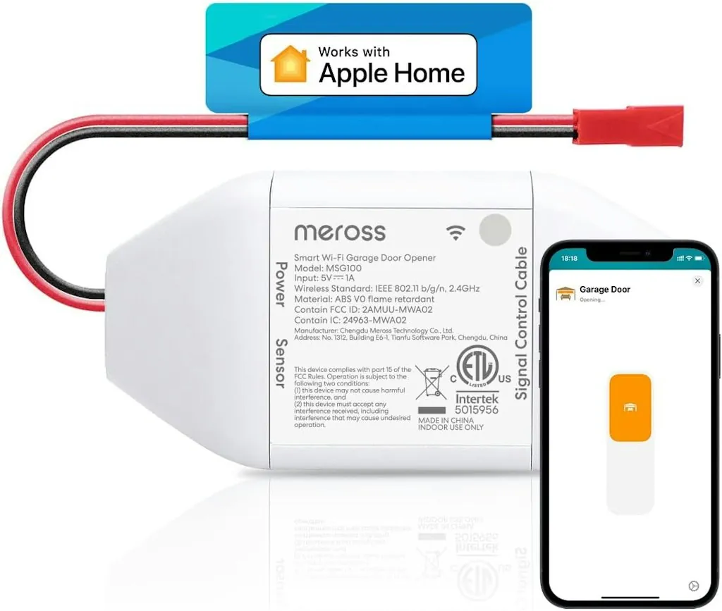 Meross Smart WiFi Garage Door Opener Remote