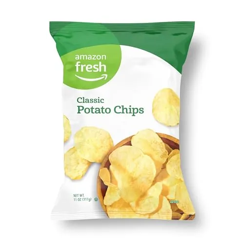 Amazon Fresh Classic Potato Chips 11 Oz