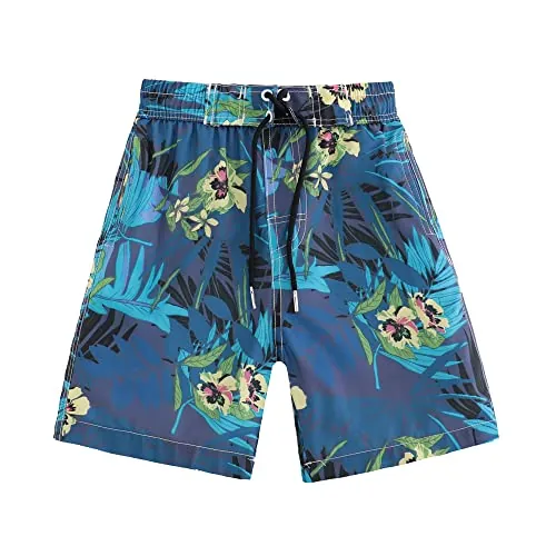 UWBACK Boys Quick-Dry Swim Trunks
