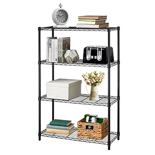 BestOffice Adjustable NSF-Certified Metal Shelf Wire Shelving Unit 14" D x 36" W x 54" H