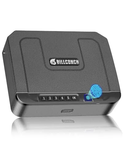 Billconch Safe with Fingerprint and Keypad