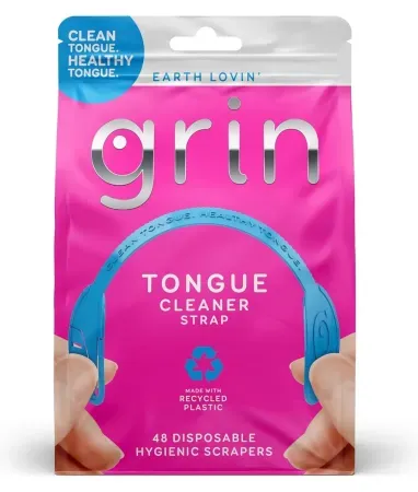 48-Count GRIN Tongue Cleaner Strap