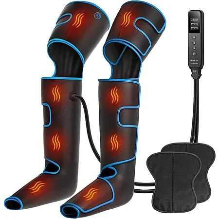 CINCOM Corded Leg Massager w/ Heat & Compression (2 Colors)