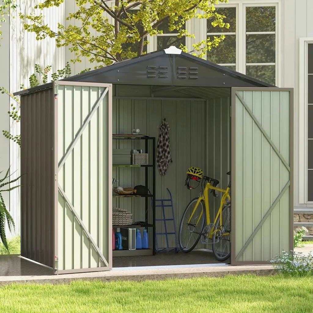 Patiowell 8' x 6' Outdoor Storage Shed