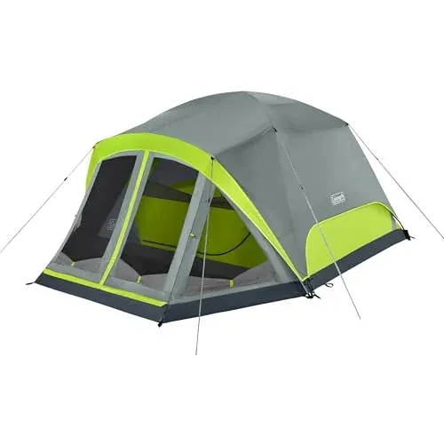 Coleman Skydome Camping Tent with Screened Porch & 5-Minute Setup