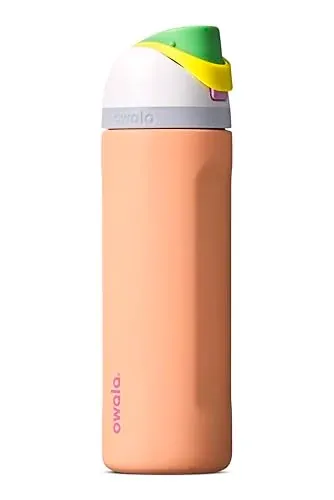 Owala FreeSip Insulated Stainless Steel Water Bottle w/ Straw 24-oz
