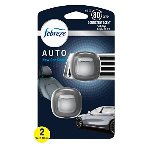 Febreze AUTO Air Freshener New Car Scent 2 Count