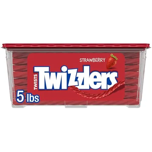 Twizzlers Twists Strawberry 5lb