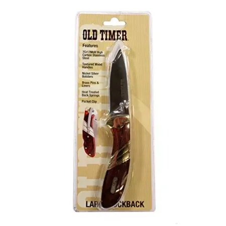 Tools Old Timer OT Large Lockback Knife w/ Pocket Clip