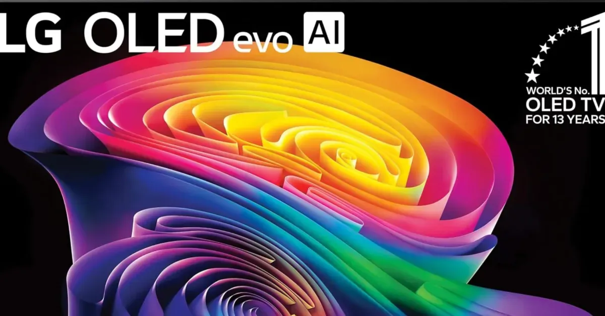 LG 65-inch Class OLED evo AI 4K C6 Series Smart TV