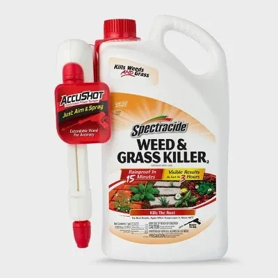 Spectracide Weed And Grass AccuShot 1 Gallon Ready to Use