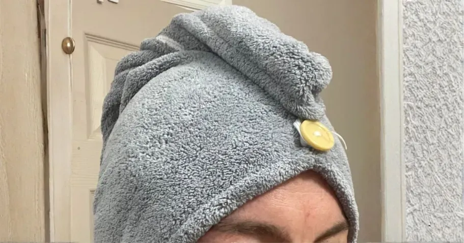 Microfiber Hair Towel 3-Pack