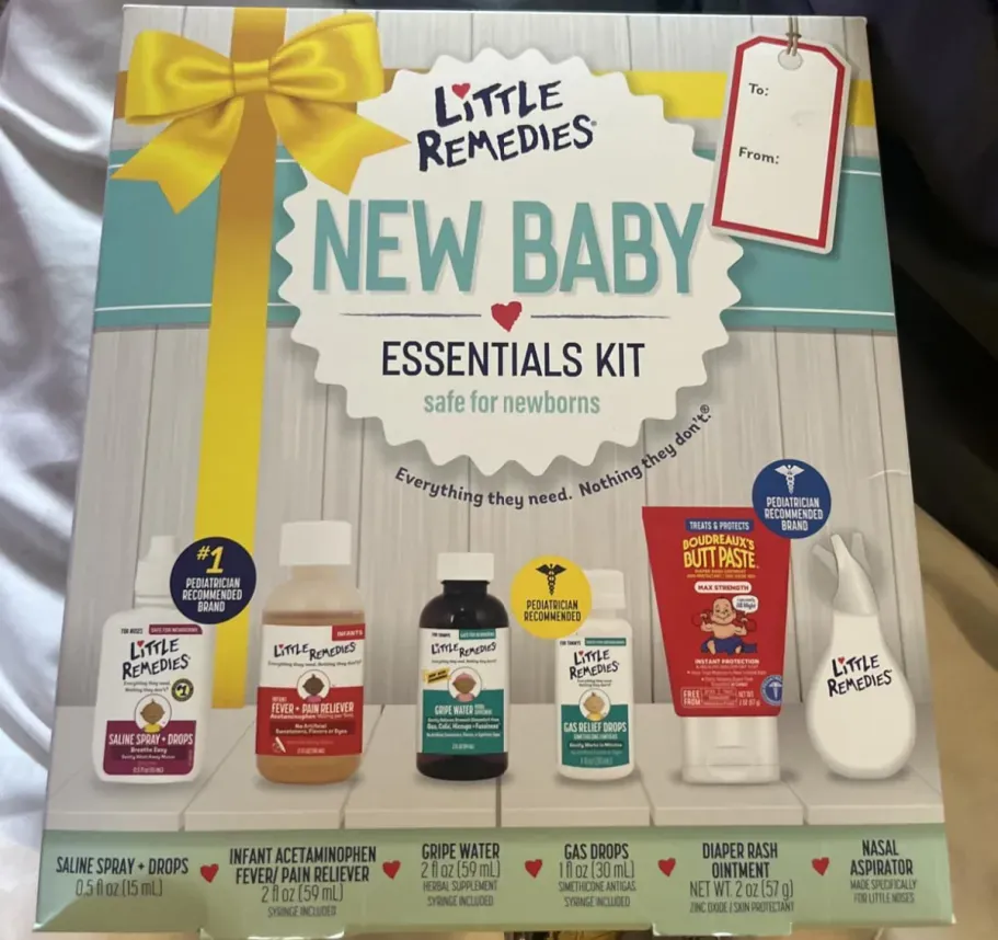 Little Remedies New Baby Essentials 6-Piece Kit