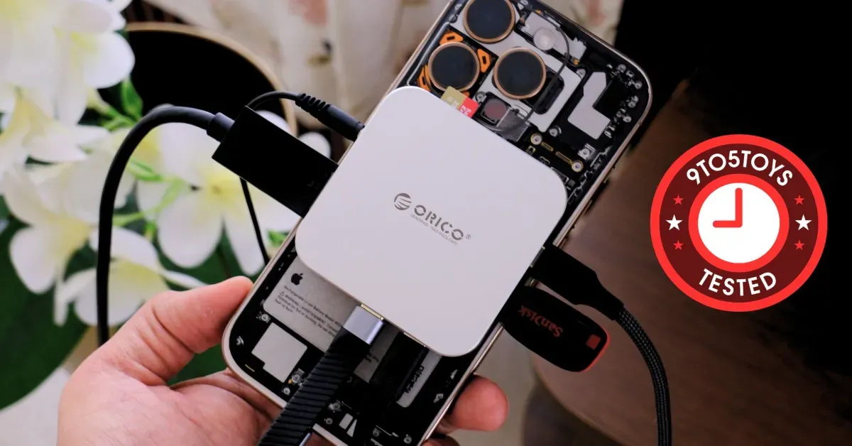Tested: This ORICO hub adds an SSD and seven extra ports to your iPhone, including 4K HDMI (Deal)