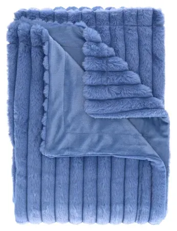 Mainstays Channel Faux Fur Blanket (King, Queen, or Twin)