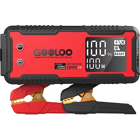 GOOLOO 4000A Jump Starter w/ 100W Charging