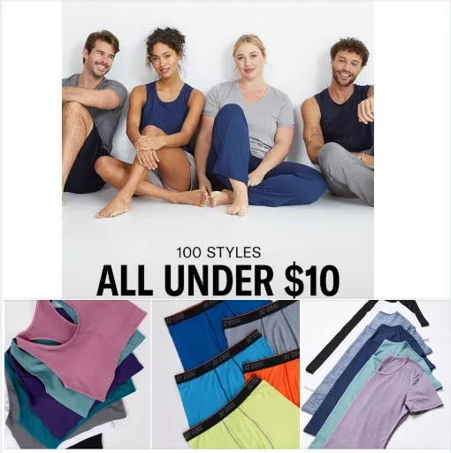 32 Degrees Under $10 SALE