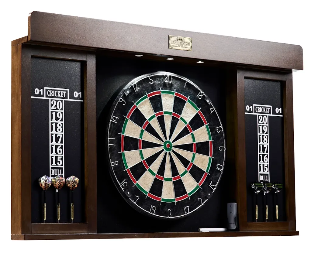 Barrington 40" Dartboard Cabinet w/ LED Light