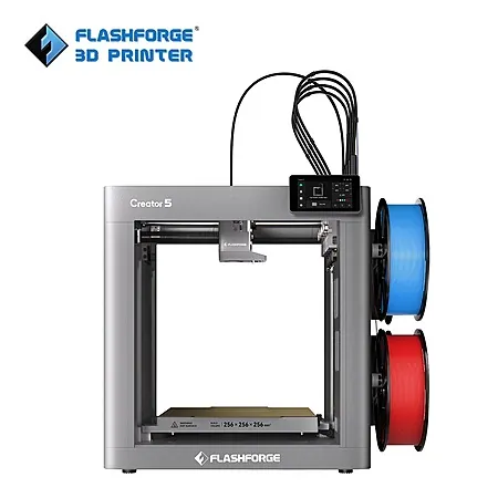 Flashforge Creator 5 4-Toolheads Multi-Color 3D Printer