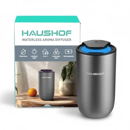 HAUSHOF Waterless Essential Oil Diffuser