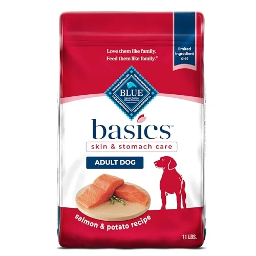 Blue Buffalo Basics Skin & Stomach Care Adult Dog Food Bag 11lb