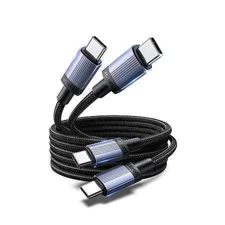 UGREEN 240W USB C Cables: 2-Pk 3.3' $12, 2-Pk 6.6'