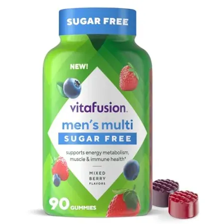 90ct Vitafusion Men's Multivitamin Sugar Free Gummies