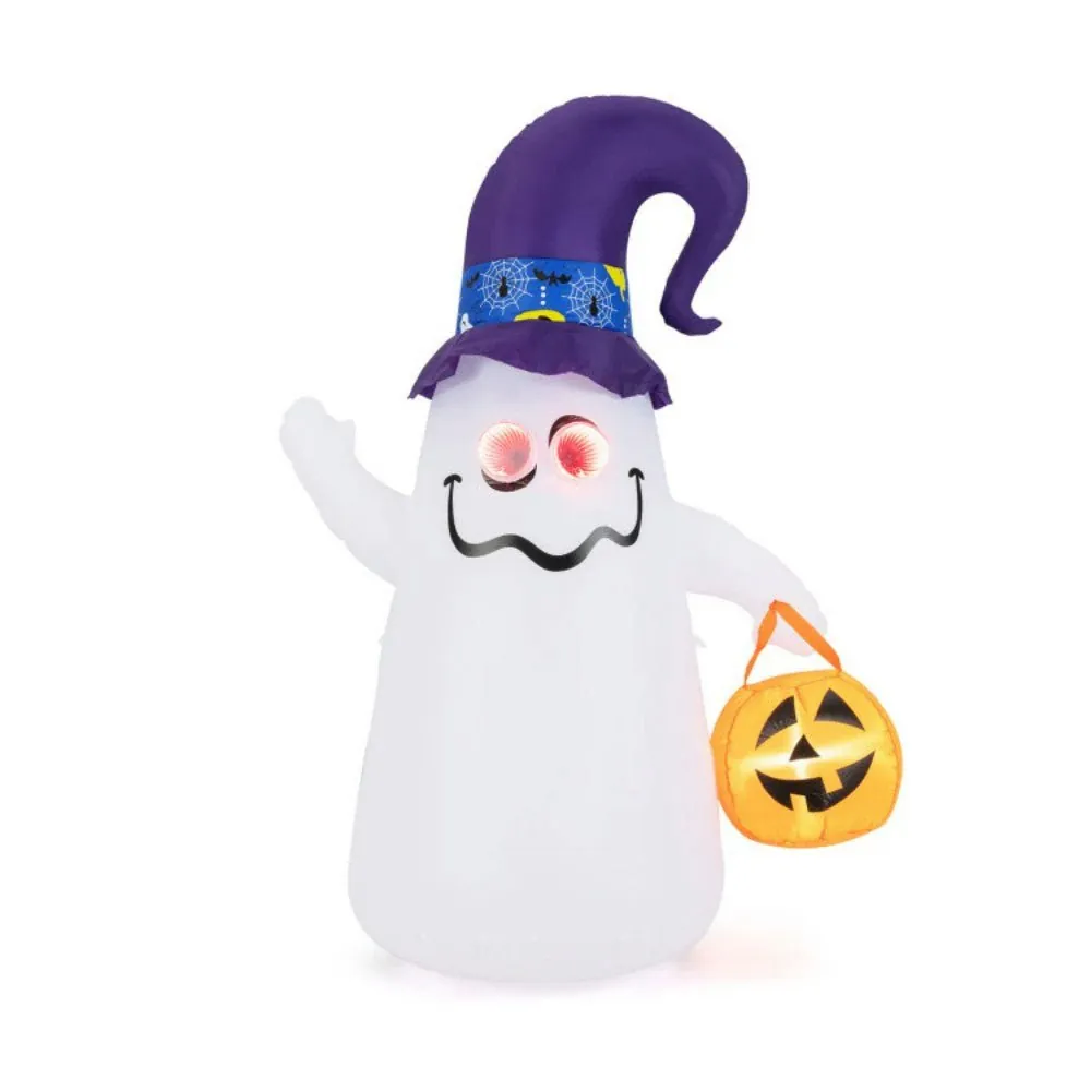 Boyel Living 6-Foot Glowing Ghost Halloween Inflatable Decor