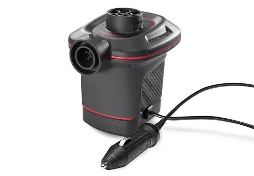 INTEX 66656WA QuickFill 12 Volt DC Electric Pump w/3 nozzles