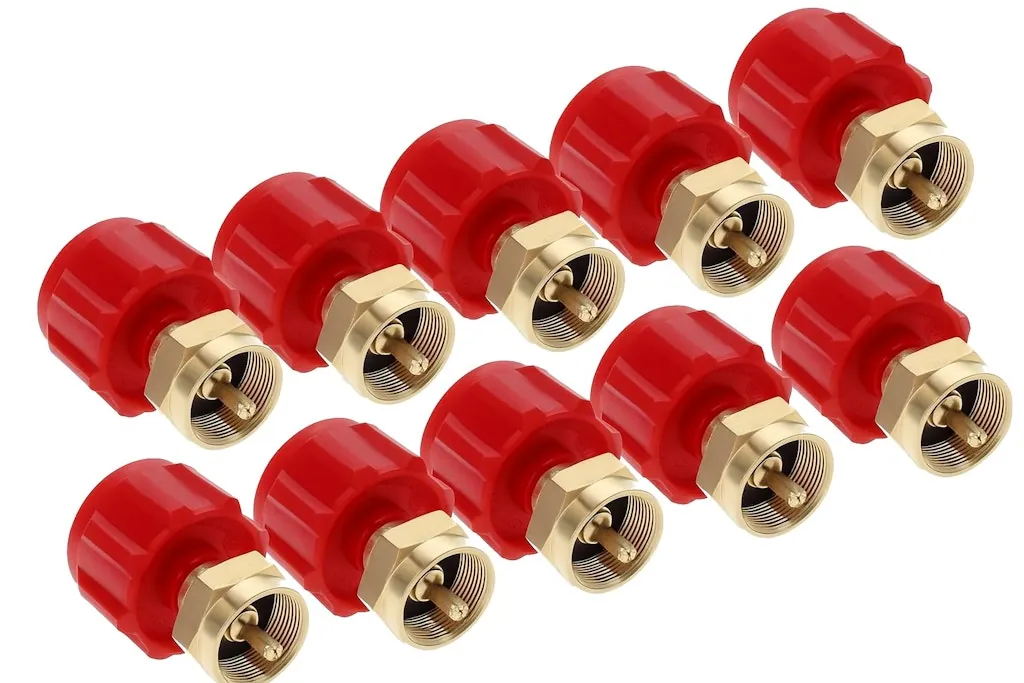GasOne Propane Refill Adapter for 1-lb. Propane Tank 10-Pack