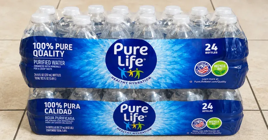 Nestle Pure Life 8oz Bottled Water 24-Pack