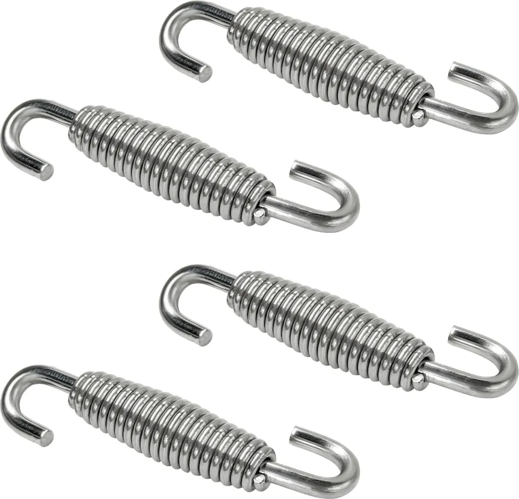 Motorcycle Exhaust 2" Stainless Steel Muffler Springs 4-Pack