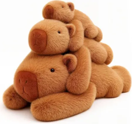TITQWOP 12" Weighted Capybara Plush Toy