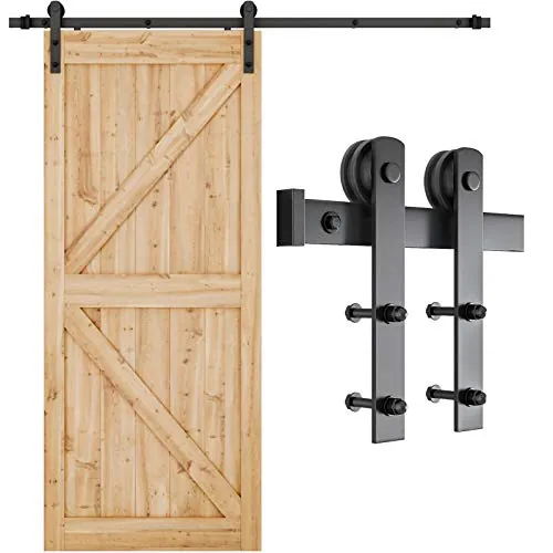 SMARTSTANDARD 6.6FT Barn Door Hardware Kit